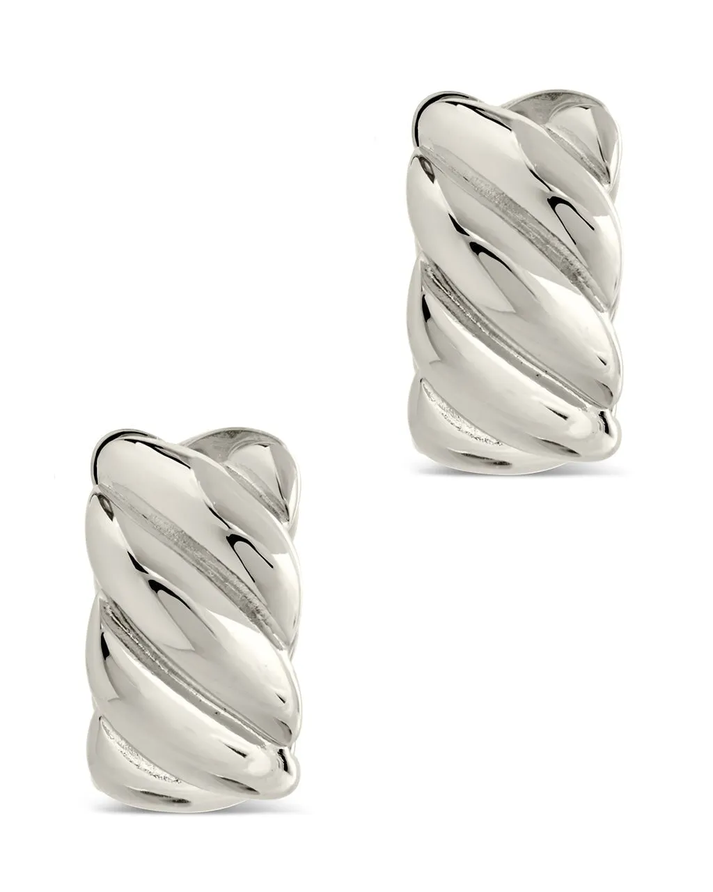 Bailey Twist Micro Hoop Earrings