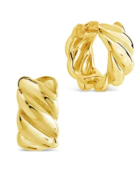 Bailey Twist Micro Hoop Earrings