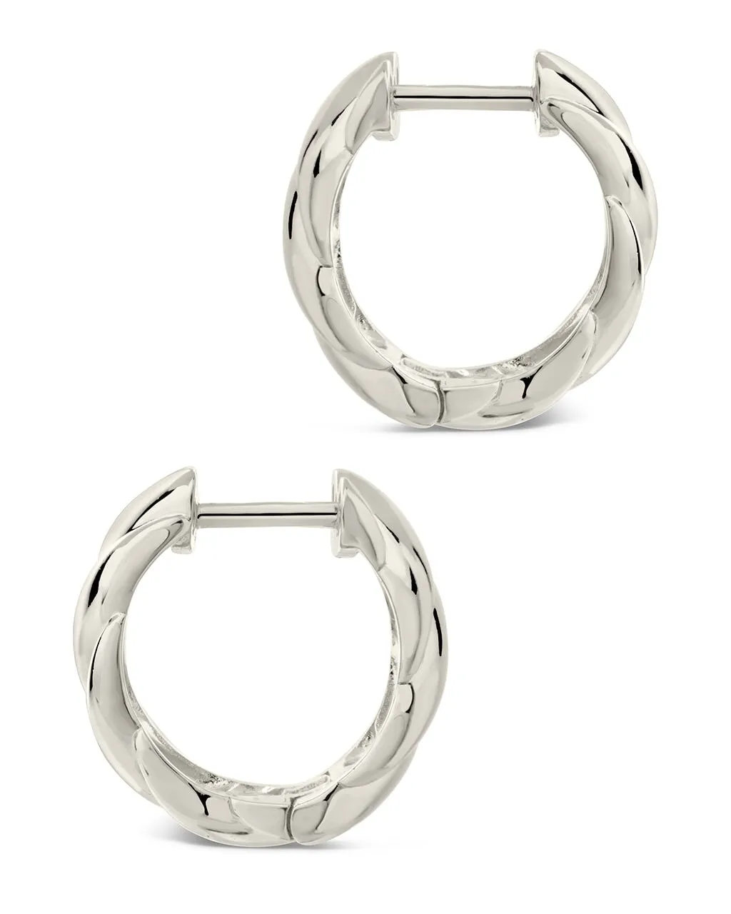 Bailey Twist Micro Hoop Earrings