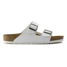 Birkenstock Men's Arizona White Birko-Flor