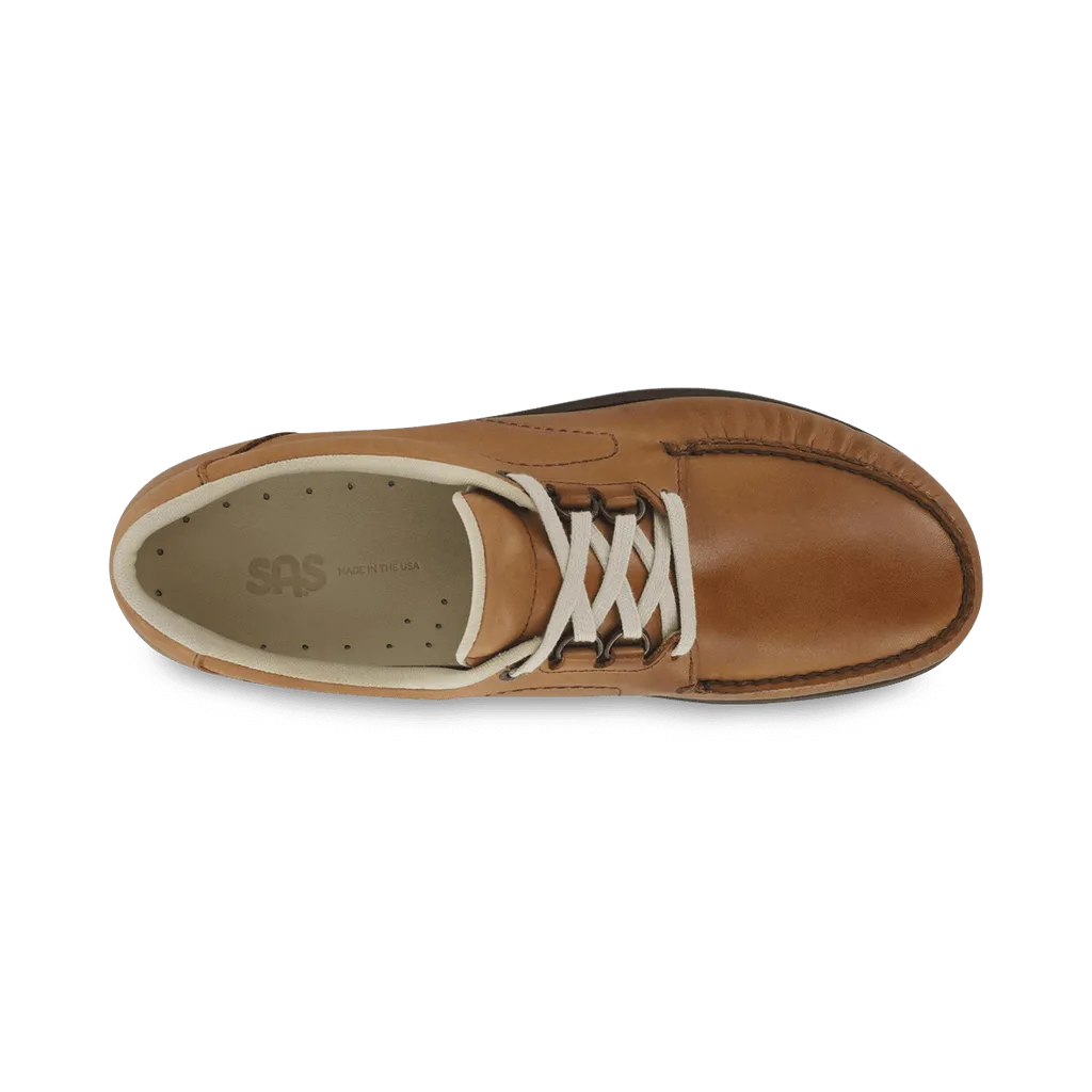 BOUT TIME HAZEL | SAS MENS BOUT TIME LUX HAZEL Brandy's Shoes Made in USA