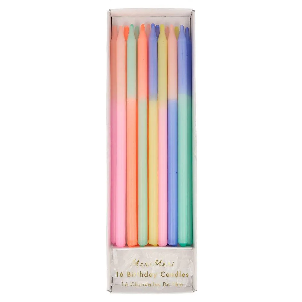 Candles - Multi Colour Blocks