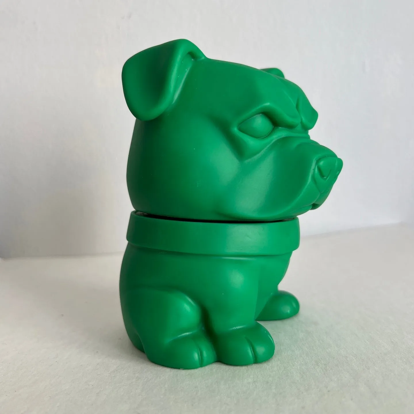 Danger Dog Green pitbull soft vinyl figure