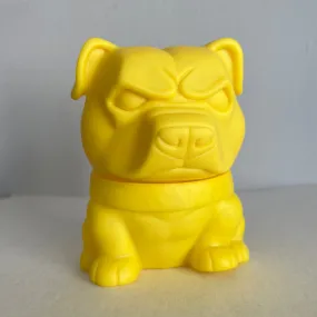 Danger Dog Yellow pitbull soft vinyl figure