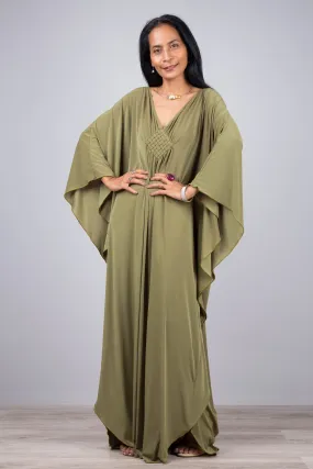 Green kaftan