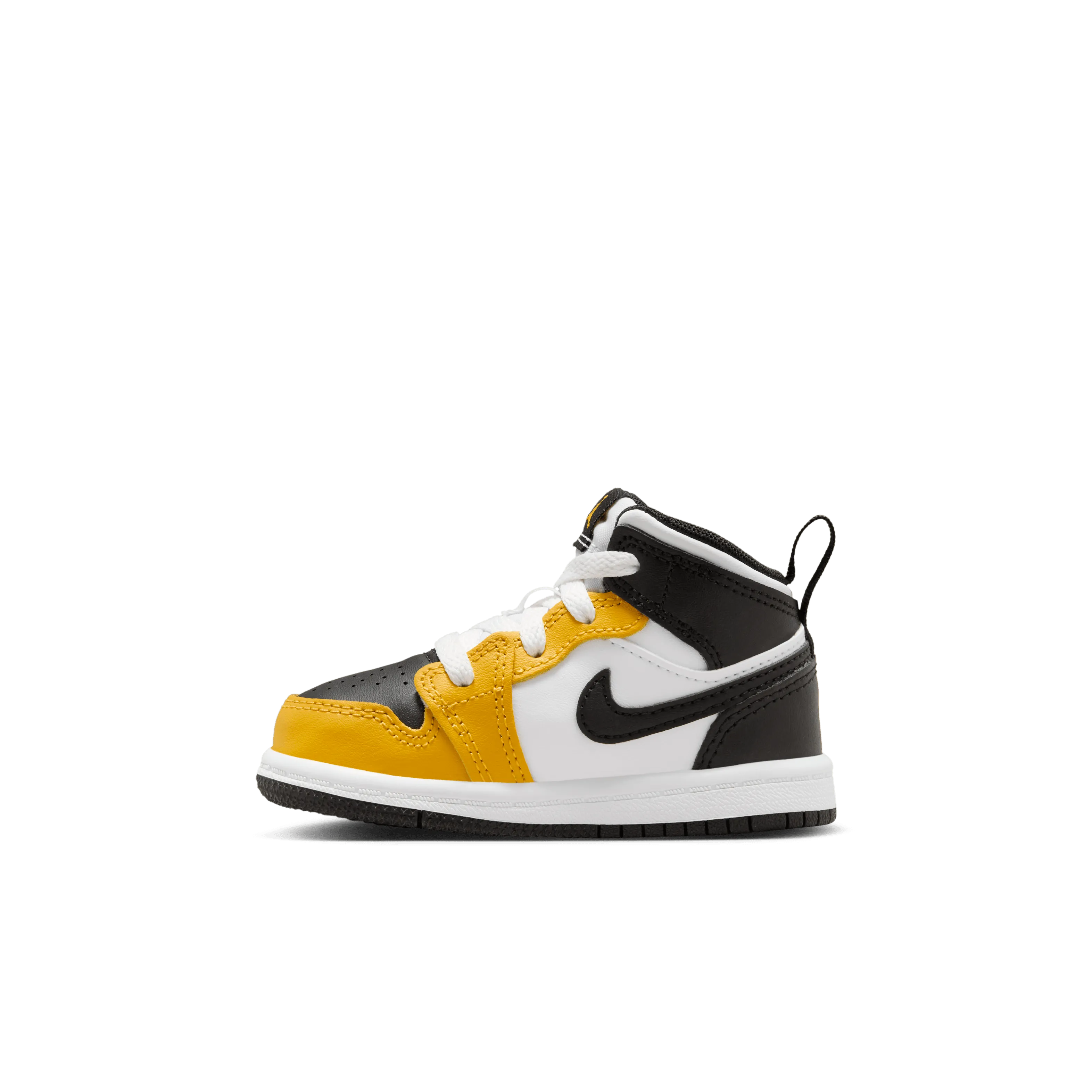 Jordan - Boy - TD Air Jordan 1 Mid - Yellow Ochre/Black