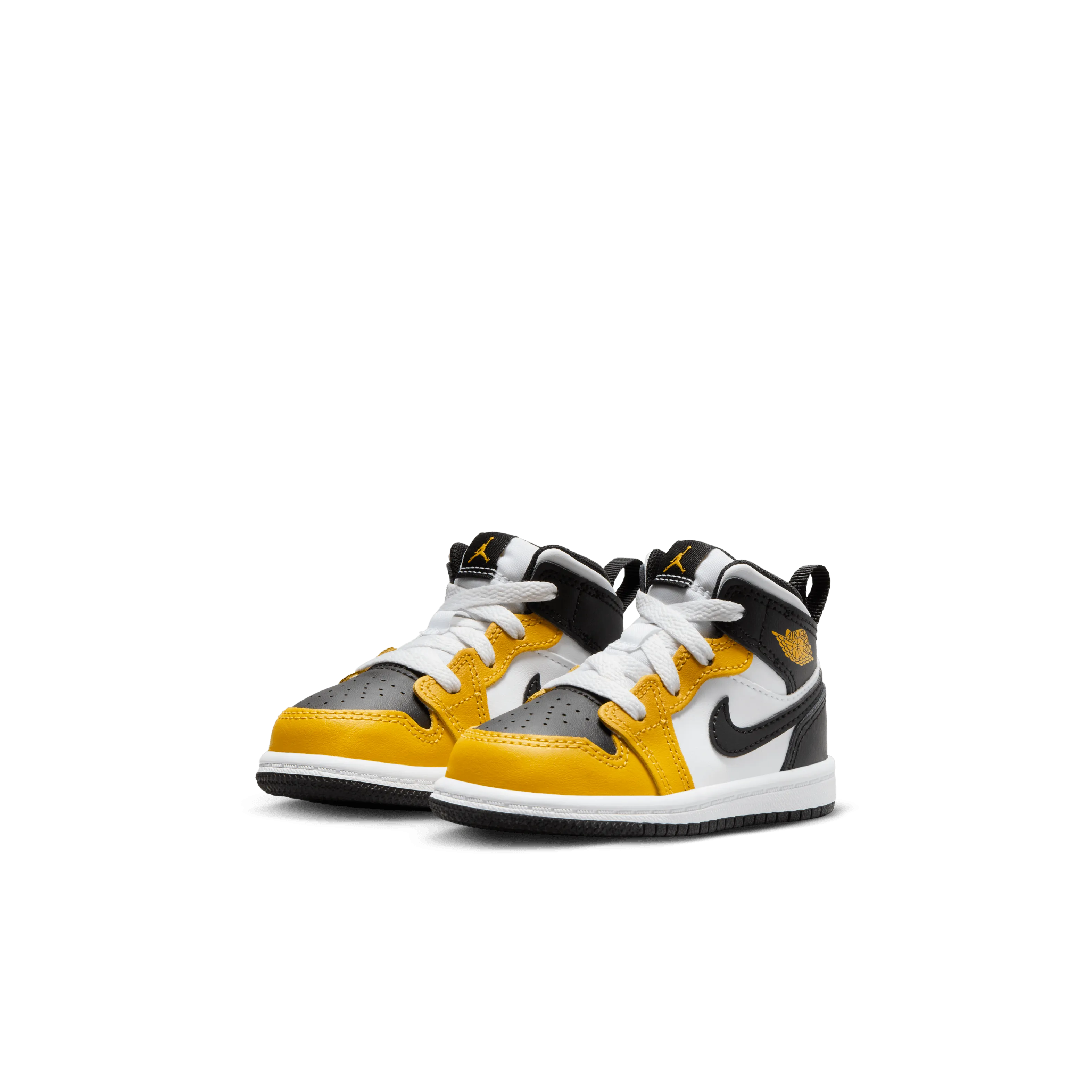 Jordan - Boy - TD Air Jordan 1 Mid - Yellow Ochre/Black