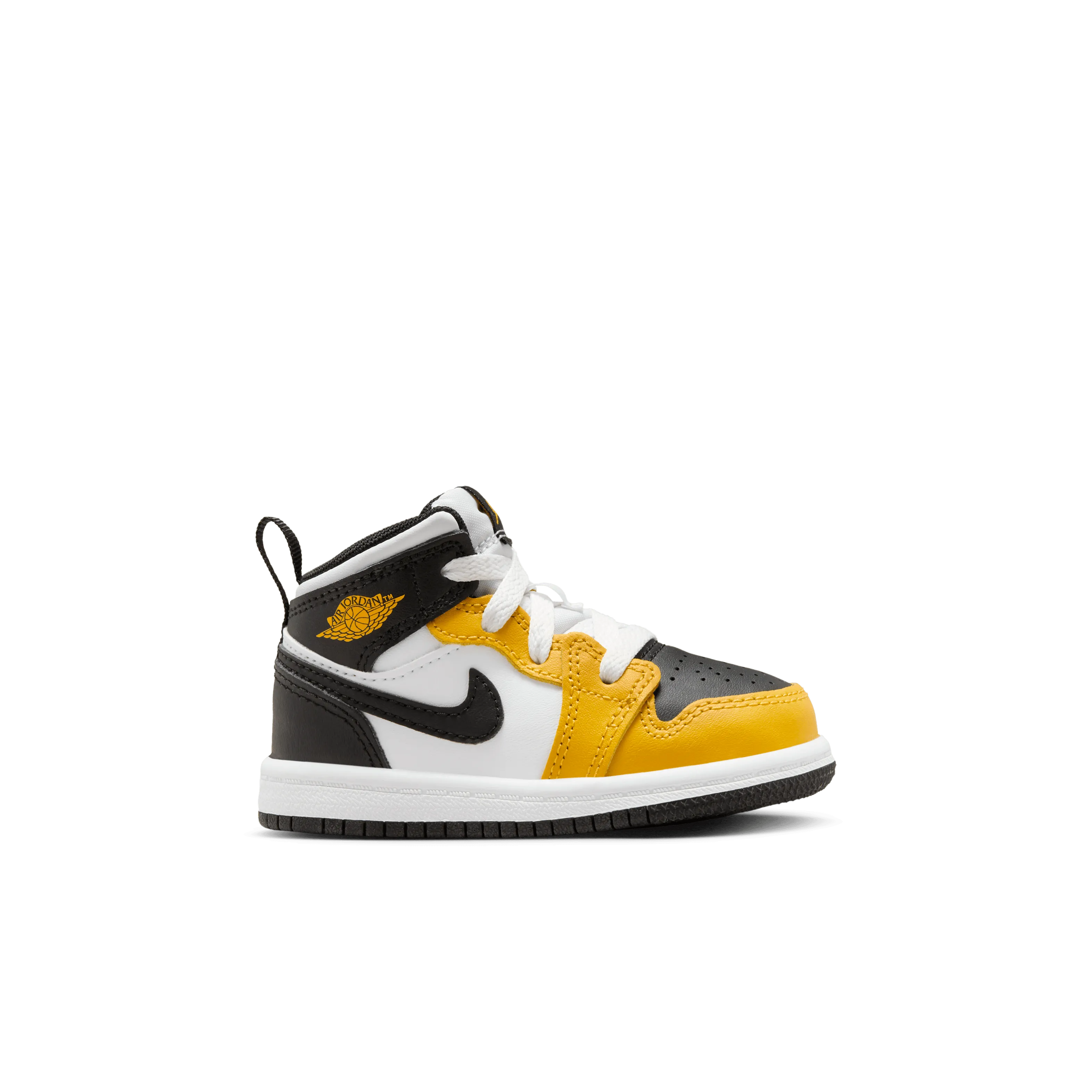 Jordan - Boy - TD Air Jordan 1 Mid - Yellow Ochre/Black