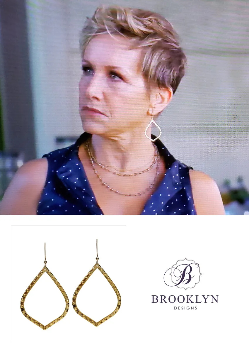 Mariah Gold Hoop Earrings *As Seen On Kortney Wilson and BH90210*