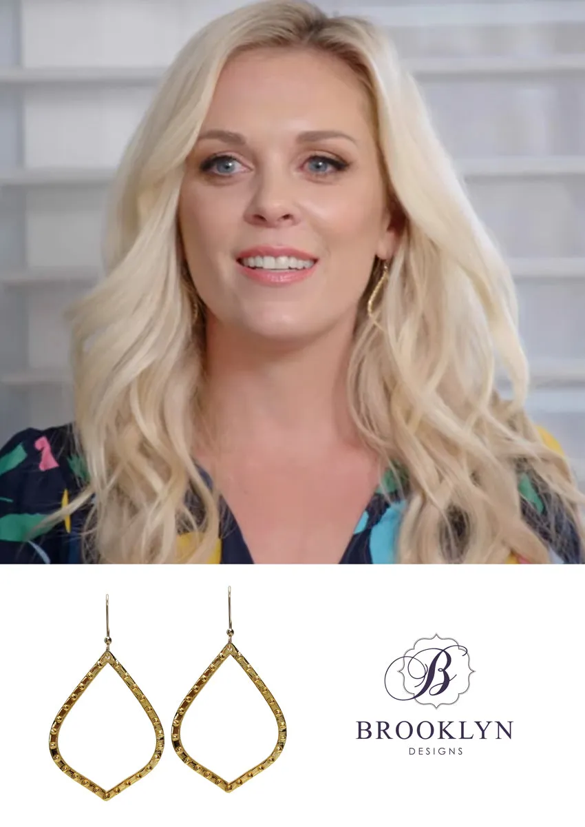 Mariah Gold Hoop Earrings *As Seen On Kortney Wilson and BH90210*