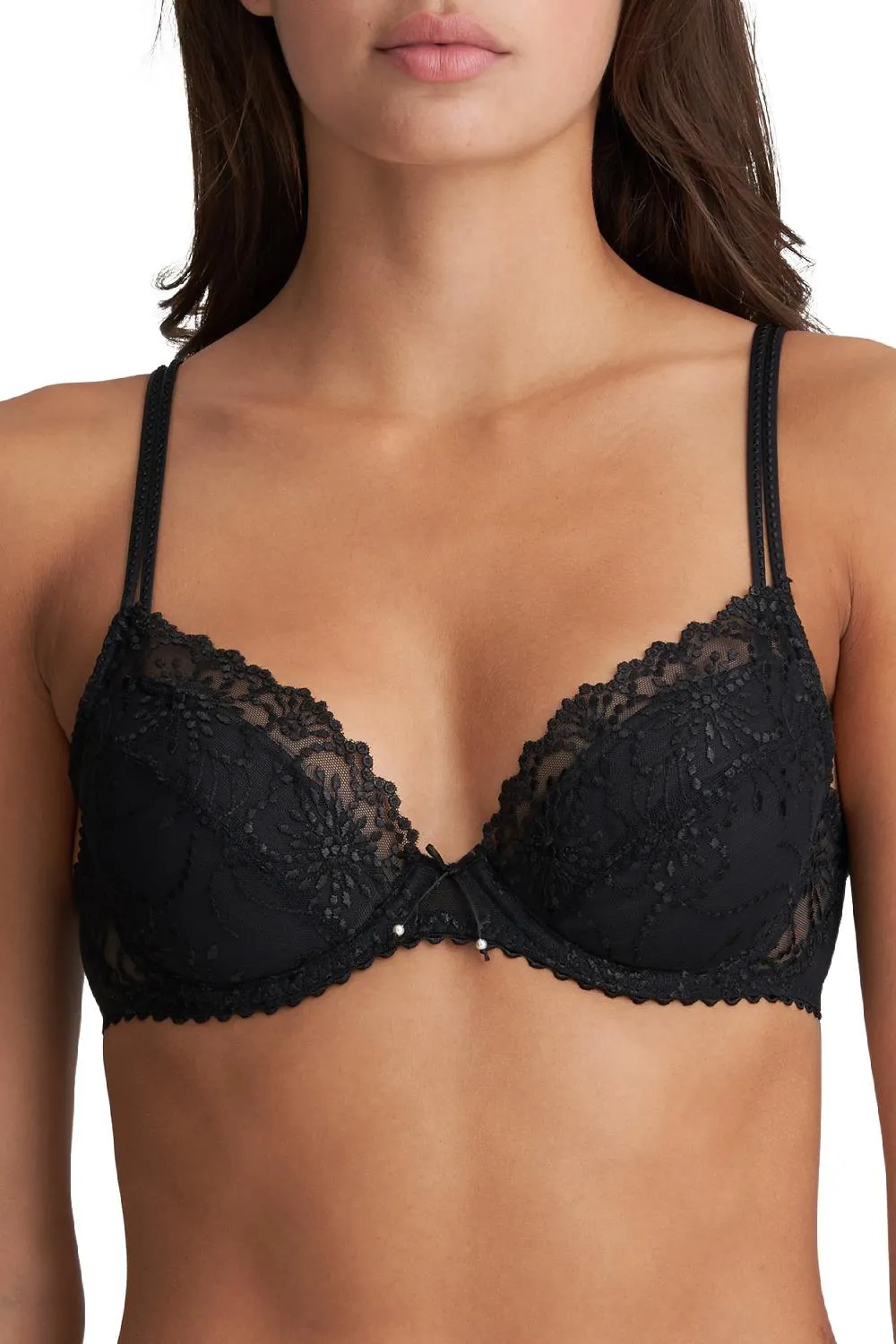 Marie Jo Jane Push Up Bra Removable Pads, Black (0101337)