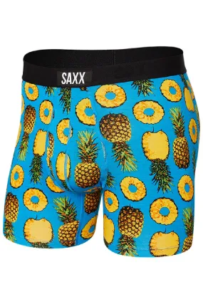 SAXX Ultra Boxer Brief SXBB30F-PPB (Polka Pineapple-Blue)