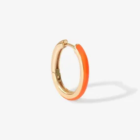 Yeong neon orange enamel hoop