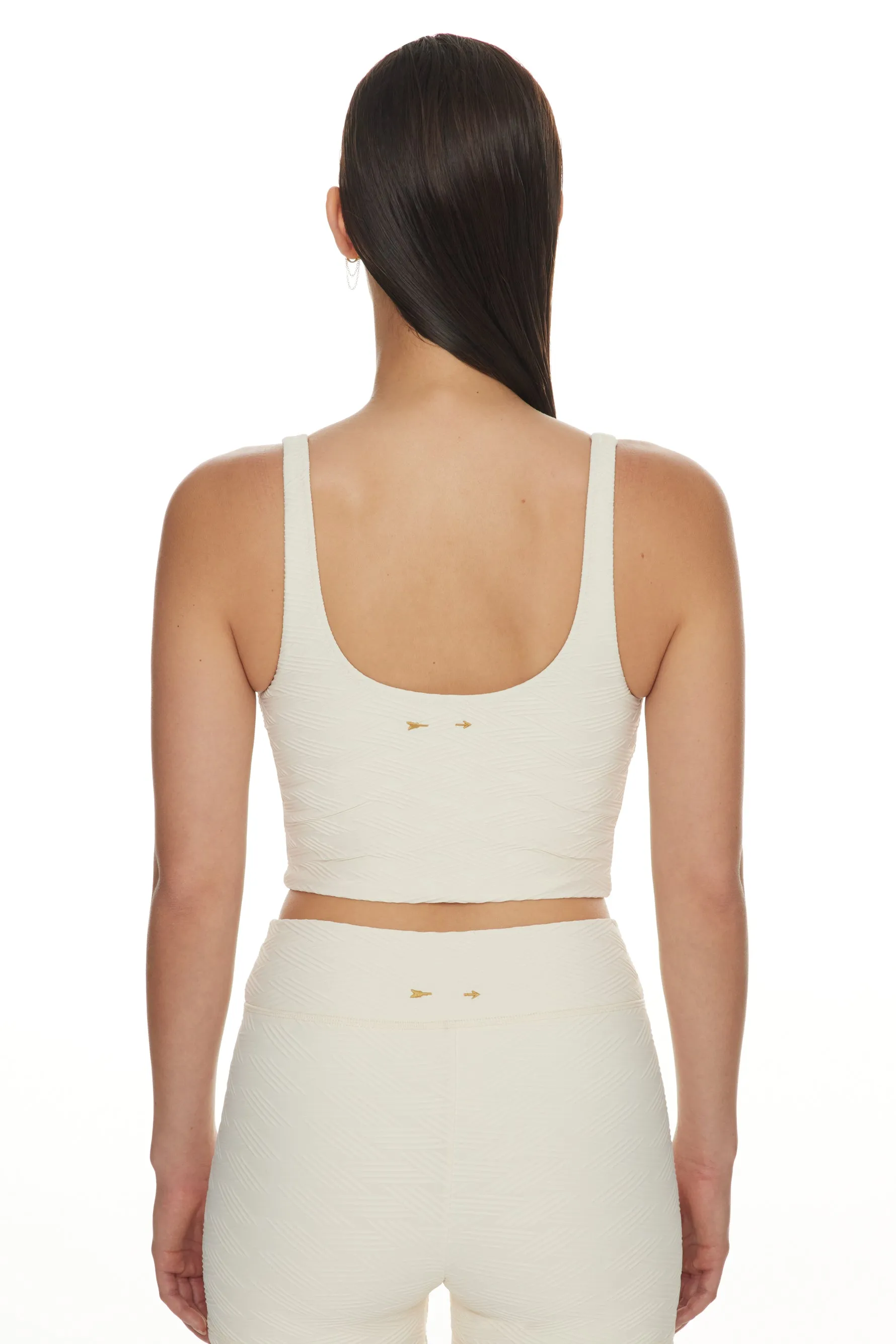 Yoko Lucia Crop - Ivory